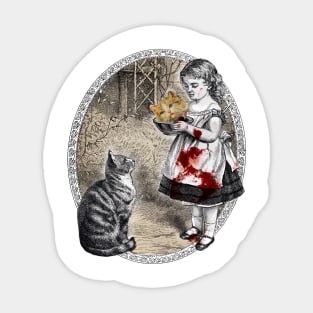 Cats are Tyrants (Victorian) Sticker